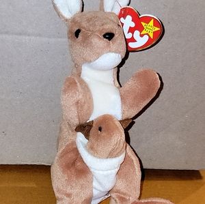 3/$20 Ty Beanie Babies 1996 Pouch The Kangaroo